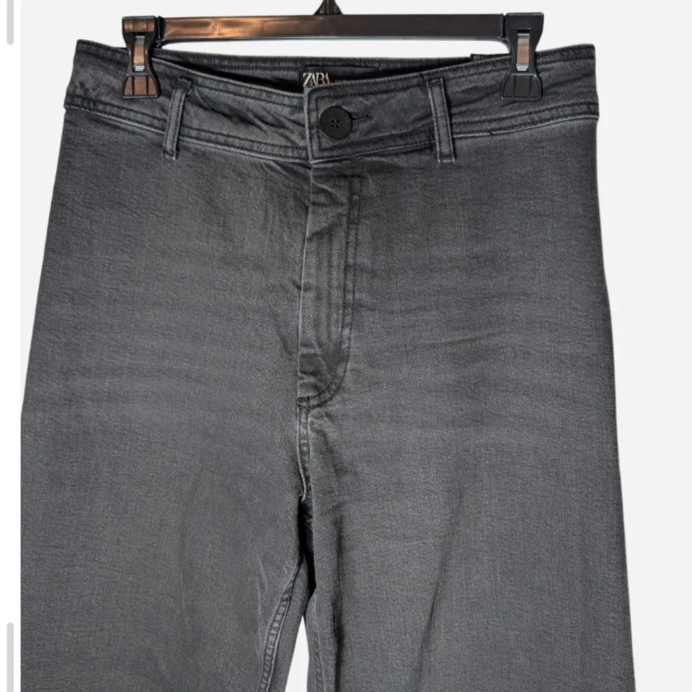 Pre-owned Black Wide-Leg Jeans - Picture 3 of 8